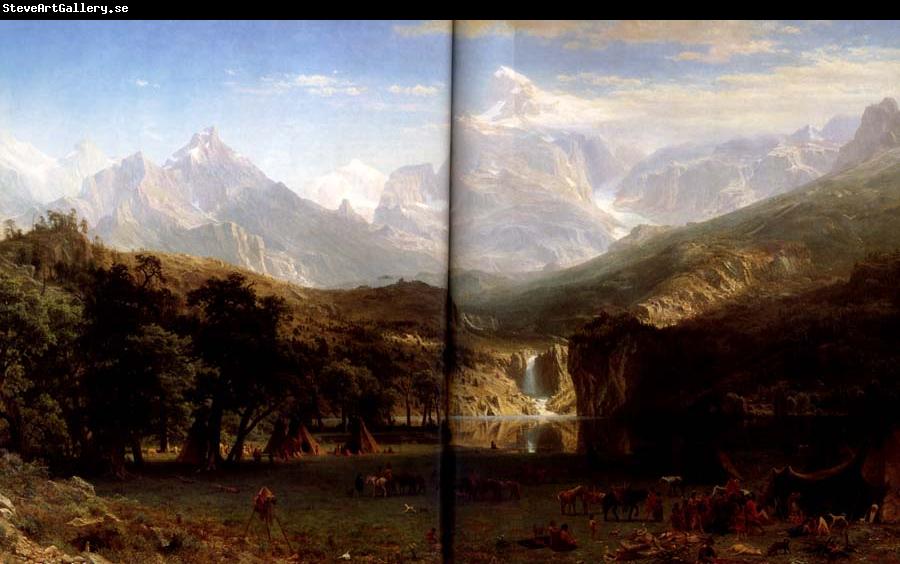 Albert Bierstadt Les Montagnes Rocheuses,Lander's Peak